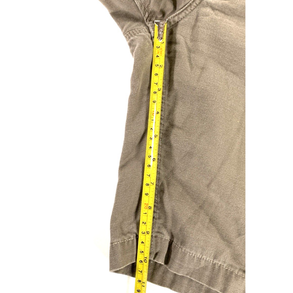 Carhartt Men's Size 36 Cargo Shorts Brown Khaki - Picture 8 of 8